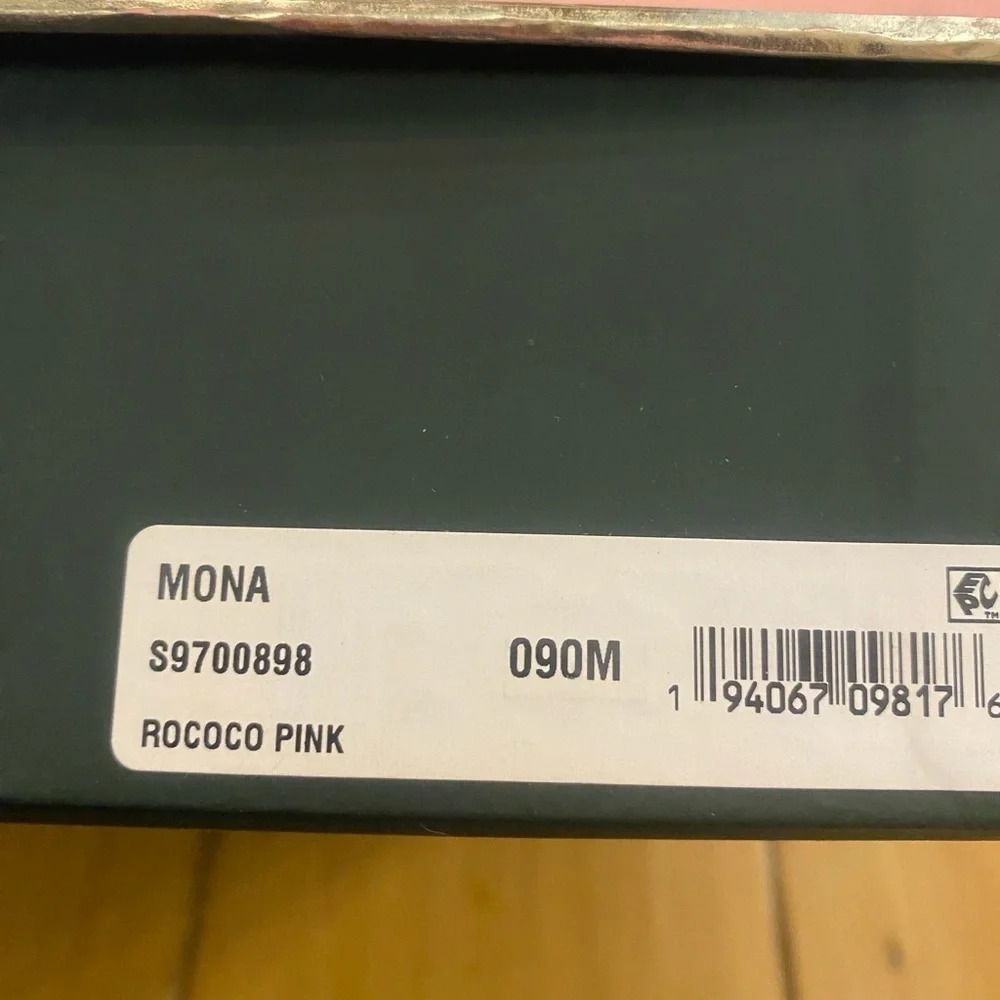 Kate Spade Pink Suede Mona Block Heel New in Box size 9